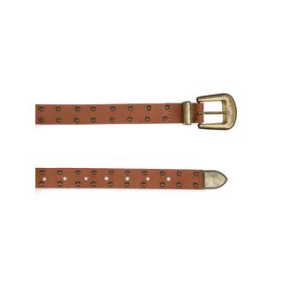 CINTURON TACHA COGNAC