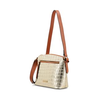 Carteras CLAIRE DORADO/CROCO