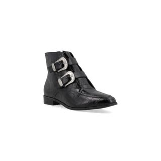 BOTIN ROBIN NEGRO CROCO