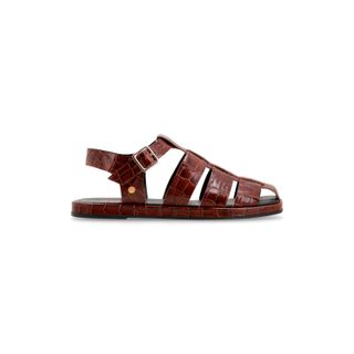 Sandalia AMAZONA CHOCOLATE CROCO