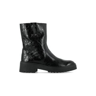 Bota NAOMI NEGRO CROCO CHAROL