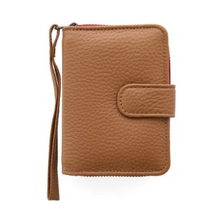 Billetera TULIPAN COGNAC MIX