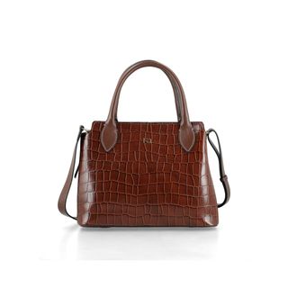 Carteras MALVINA CHOCOLATE CROCO