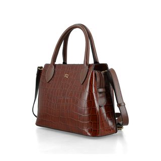 Carteras MALVINA CHOCOLATE CROCO