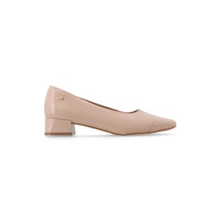 Zapato QUIZ NUDE CROCO/CHAROL