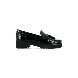 MOCASIN VERONA NEGRO CROCO CHAROL