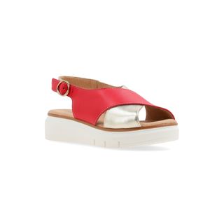 Sandalia PARADISE ROJO DORADO