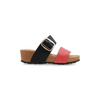 Sandalia TOKA NEGRO/ROJO