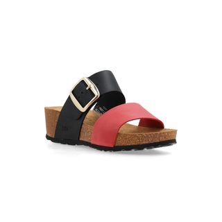 Sandalia TOKA NEGRO/ROJO